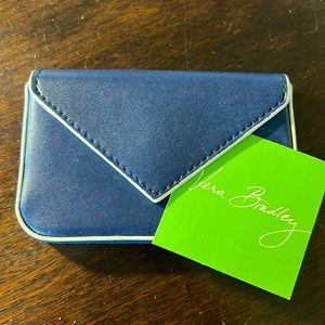 VERA BRADLEY Envelope Card Case Faux Leather NEW!